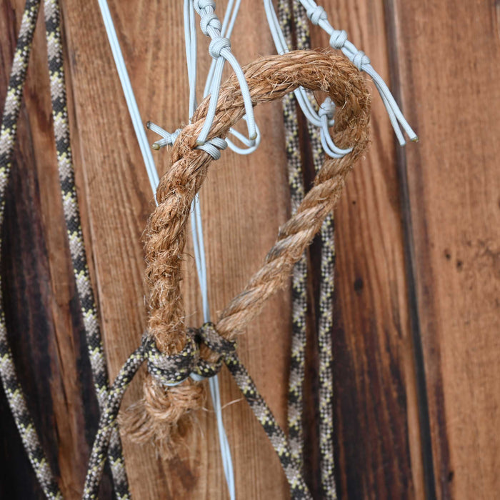Loping Hackamore w/Adjustable Crowsfoot Headstall