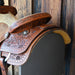 14.5" USED TRENT WARD TEAM ROPING SADDLE Saddles - Used Trent Ward