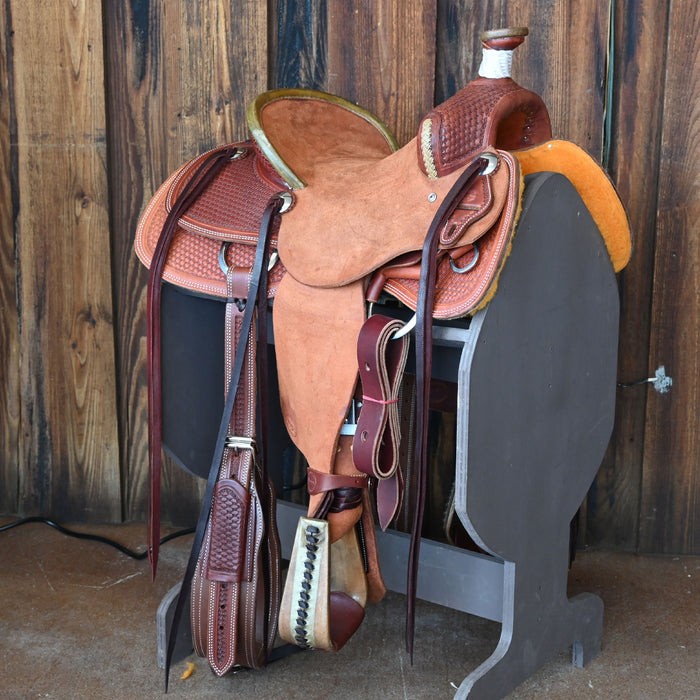 13" TESKEY'S RANCH ASSOCIATION SADDLE