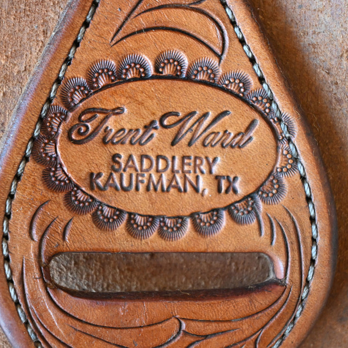 14" USED TRENT WARD RANCH SADDLE Saddles - Used Trent Ward
