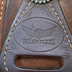 13.5" USED RELENTLESS ROPING SADDLE