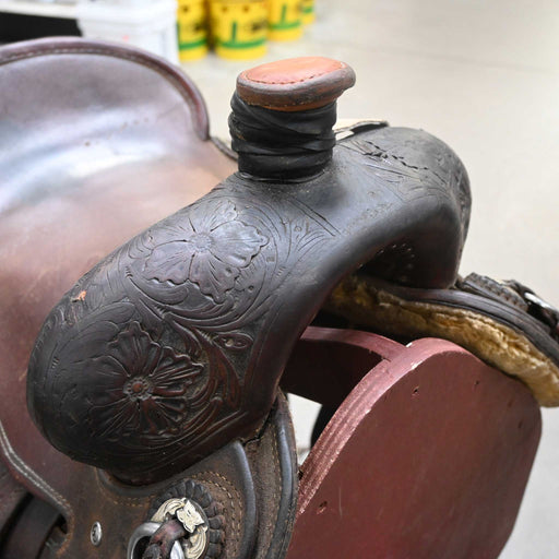15" USED TESKEY'S RANCH SADDLE Saddles - Used Teskey's Saddlery