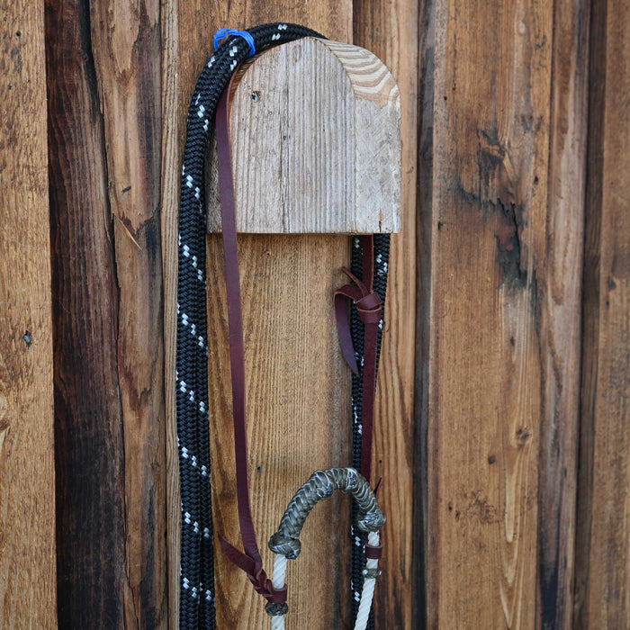 Massie Western Creations Loping Hackamore w/Leather Hanger