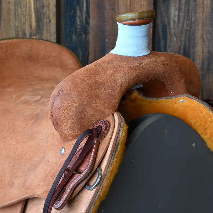 16.5" TESKEY'S STRIP DOWN RANCH SADDLE