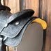 15" USED RUNNING P TEAM ROPING SADDLE Saddles - Used Running P Saddlery