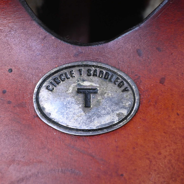 15.5" USED DOUBLE T TEAM ROPING SADDLE Saddles - Used DOUBLE T SADDLERY