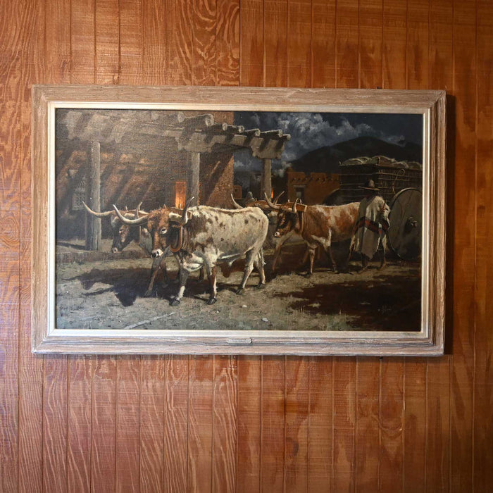 In Old Santa Fe By George Hallmark
