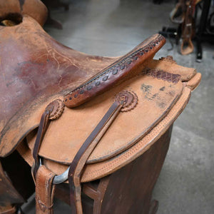 16.5" USED LUKE LANE RANCH SADDLE