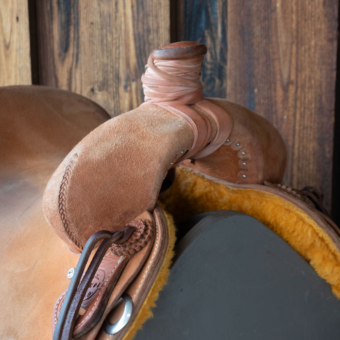 16" USED AUSTIN VALIMONT RANCH SADDLE Saddles - Used Austin Valimont