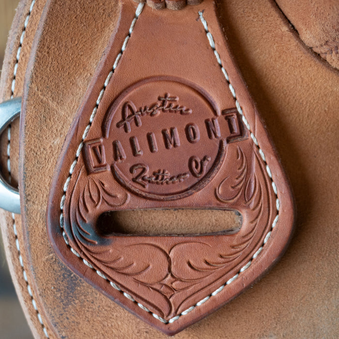 16" USED AUSTIN VALIMONT RANCH SADDLE Saddles - Used Austin Valimont
