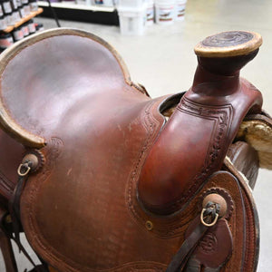 15.5" USED BAR B RANCH SADDLE