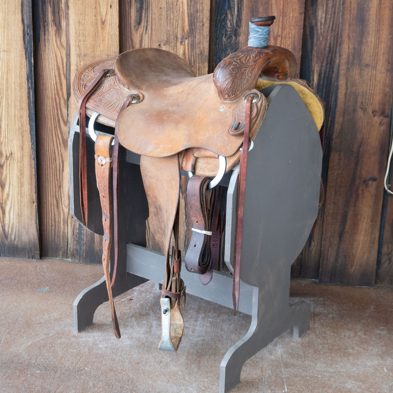 14.5" USED TESKEY'S RANCH SADDLE Saddles - Used Teskey's Saddlery