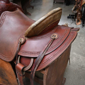 15.5" USED BAR B RANCH SADDLE