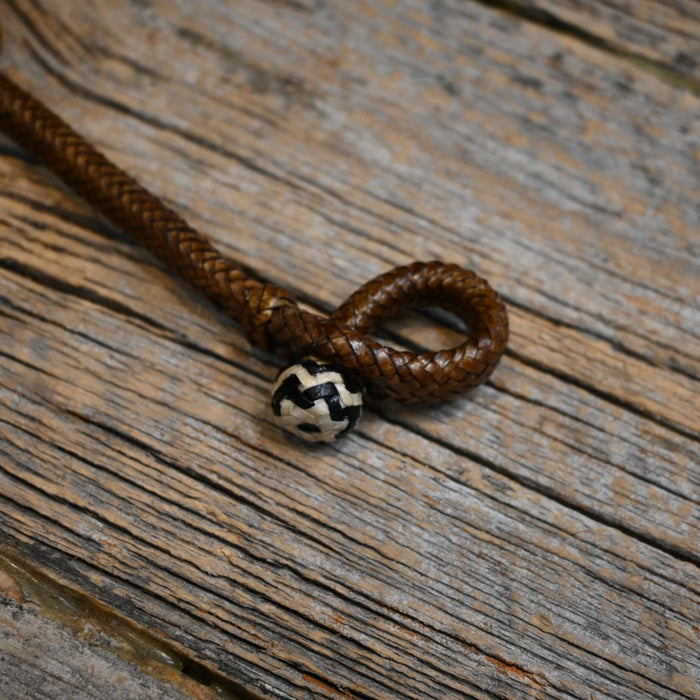 Brown Rawhide Bit Hobble