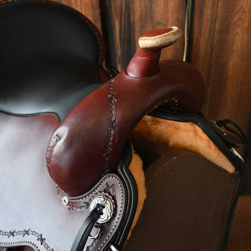 16" CIRCLE Y OAK GROVE TRAIL SADDLE Saddles - New Circle Y Saddlery