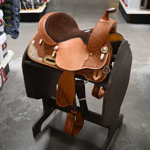 12" USED BILLY COOK BARREL SADDLE Saddles - Used Billy Cook