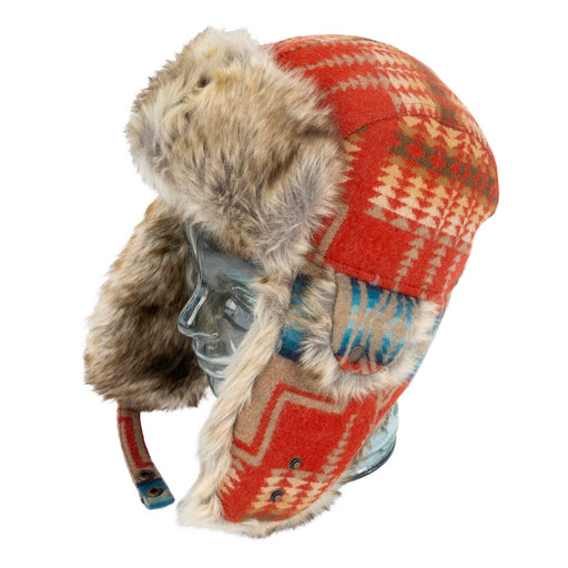 Pendleton Trapper Hat - Harding Red HATS - CASUAL HATS Pendleton