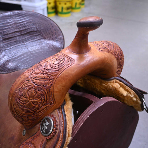 14" USED COATS BARREL SADDLE Saddles - Used Coats Saddlery