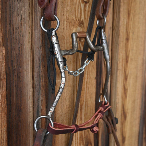 Josh Ownbey Slow Twist Hinge Port Bridle Rig w/Single Ear Headstall Tack - Rigs Josh Ownbey Cowboy Line