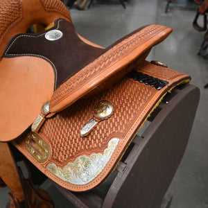 12" USED BILLY COOK BARREL SADDLE Saddles - Used Billy Cook