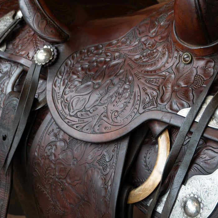 Antique J.B Snyder saddle