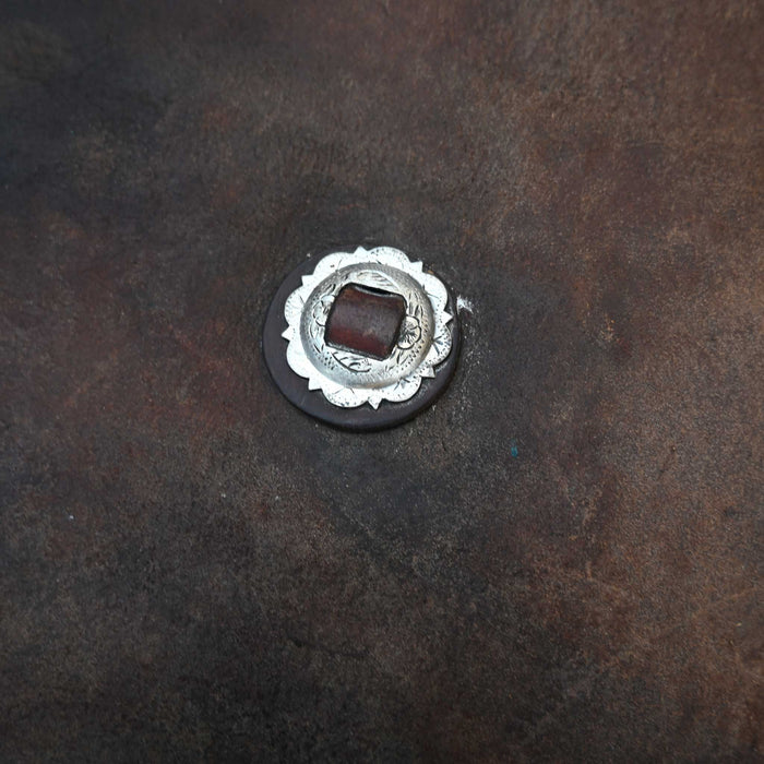 Vintage Olsen Nolte San Fransisco Calif. Sterling Silver Conchos Tack - Chaps & Chinks Olsen Nolte