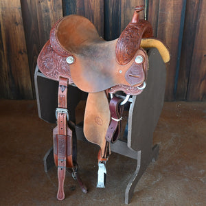 14" USED JEFF SMITH JACKIE GANTER BARREL SADDLE