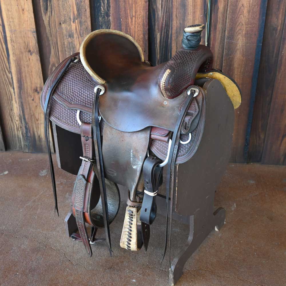 15" USED TESKEY'S RANCH ASSOCIATION SADDLE