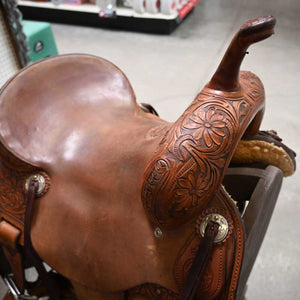 14" USED JEFF SMITH MARY WALKER BARREL SADDLE