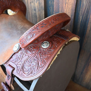 14" USED JEFF SMITH JACKIE GANTER BARREL SADDLE