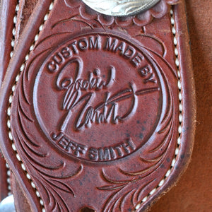 14" USED JEFF SMITH JACKIE GANTER BARREL SADDLE