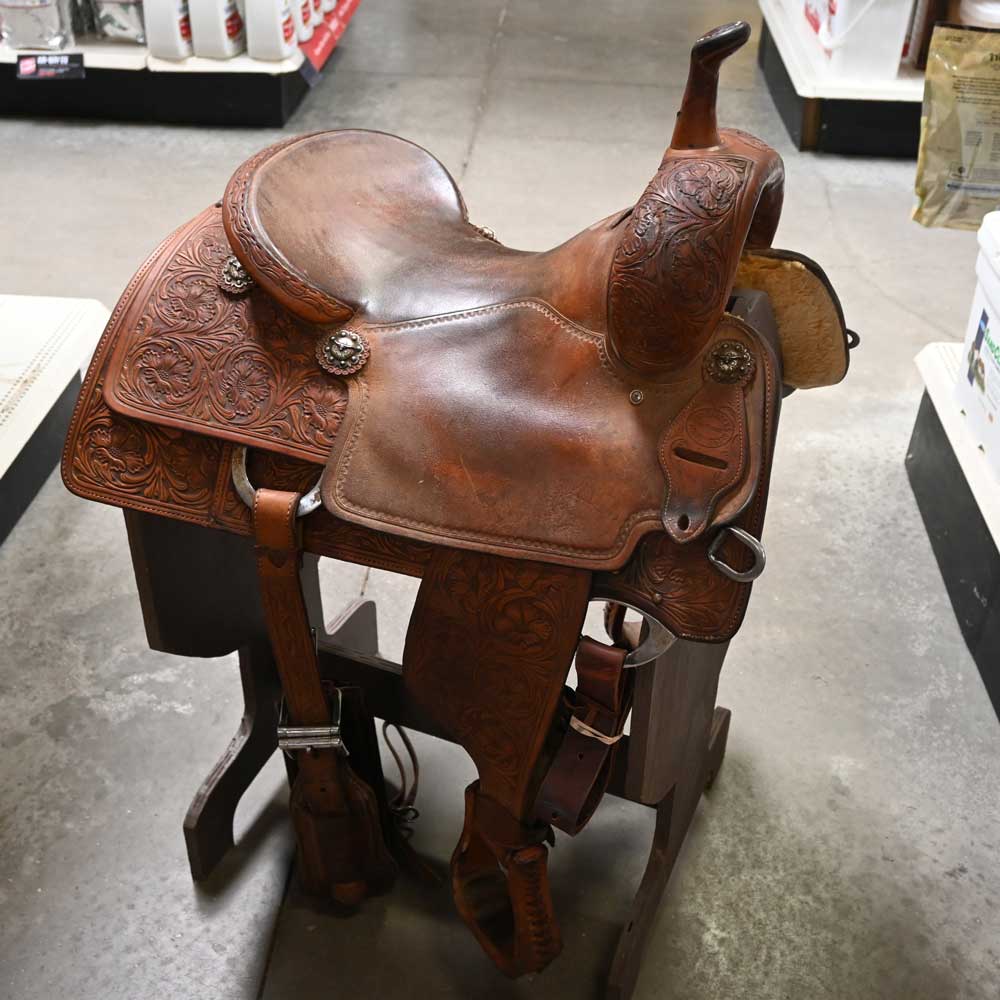 15" USED TAD SANDERS CUTTING SADDLE