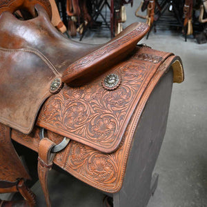 15" USED TAD SANDERS CUTTING SADDLE