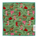 Double Sided Washcloth - Country Christmas Green HOME & GIFTS - Tabletop + Kitchen - Kitchen Decor Crae Home