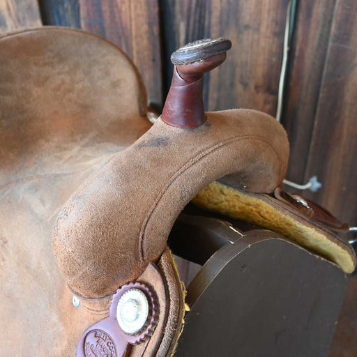 14" USED BILLY COOK BARREL SADDLE Saddles - Used Billy Cook