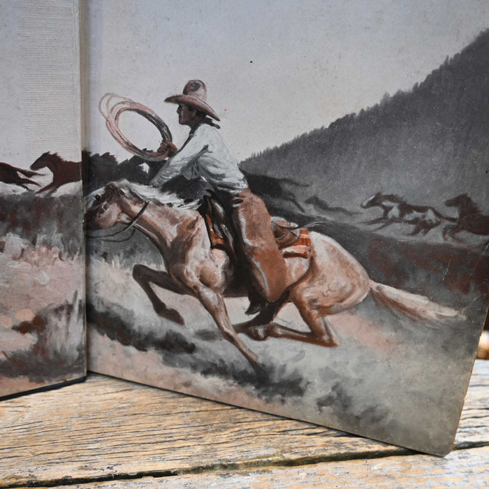 1929 Illustrated Classic Color "Smoky" The Cow Horse By Will James Collectibles WILL JAMES
