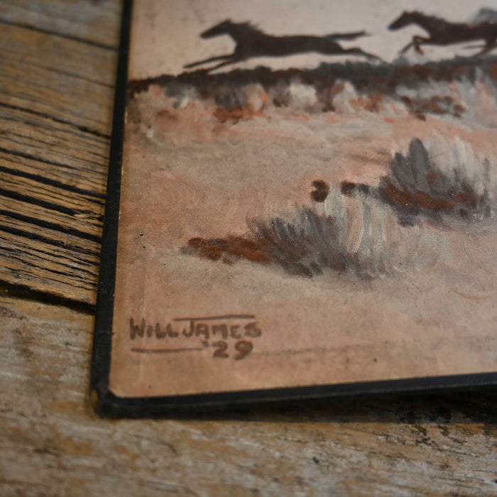 1929 Illustrated Classic Color "Smoky" The Cow Horse By Will James Collectibles WILL JAMES