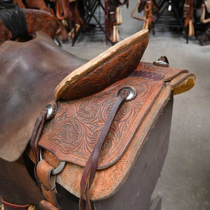 15.5" USED TESKEY'S RANCH SADDLE