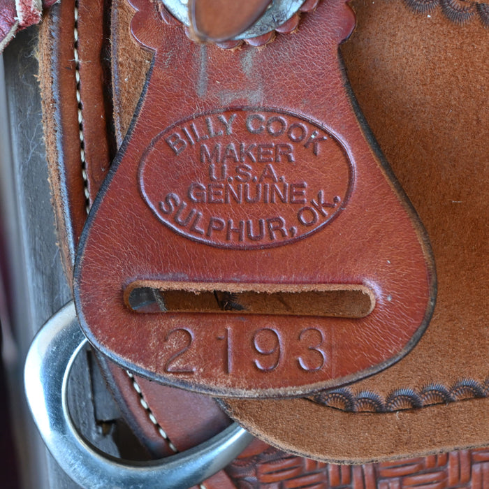 15" USED BILLY COOK WADE SADDLE
