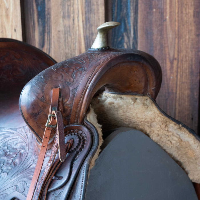 Antique Bud Dolcater Saddle