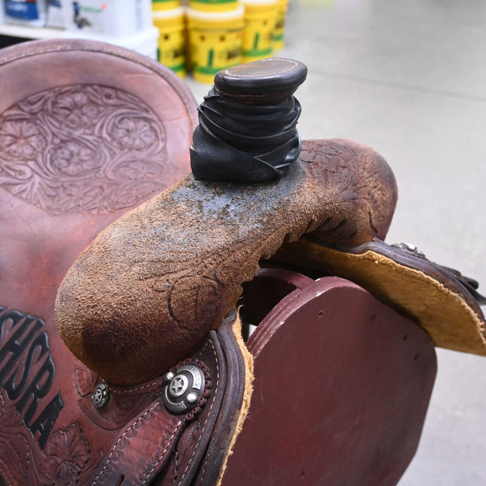 15.5" USED SLONE TEAM ROPING SADDLES Saddles - Used Slone Saddles