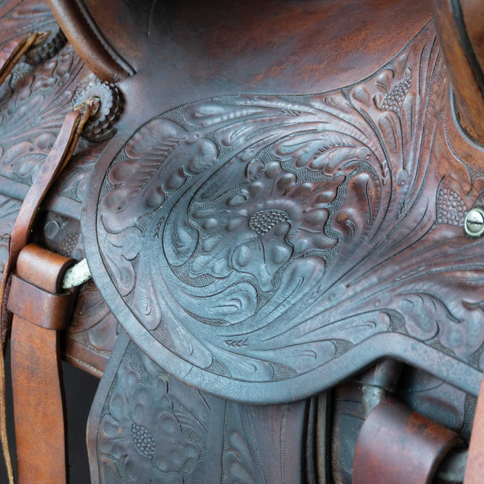 Antique Bud Dolcater Saddle