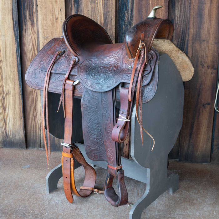 Antique Bud Dolcater Saddle