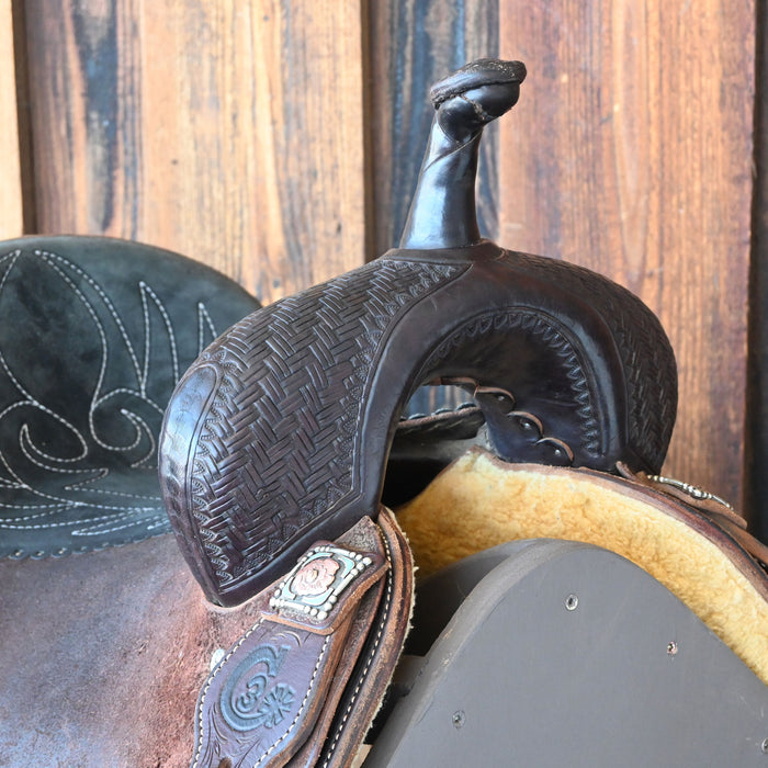 14" USED JEFF SMITH C3 BARREL SADDLE