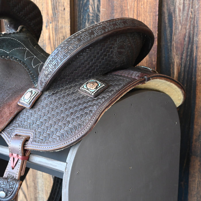14" USED JEFF SMITH C3 BARREL SADDLE