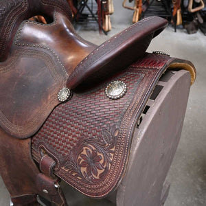 13.5" USED MARTIN CROWN C BARREL SADDLE