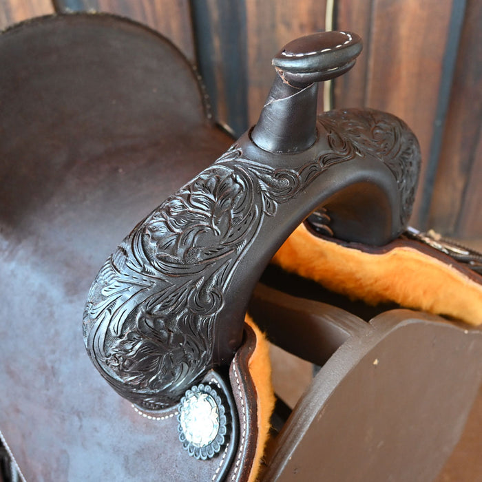 14" MARTIN BTR BARREL SADDLE Saddles - New Martin Saddlery
