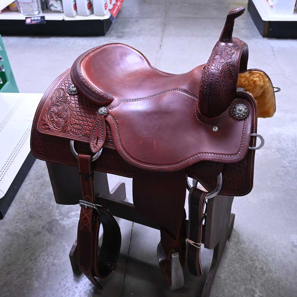 15.5" USED MARTIN CUTTING SADDLE Saddles Martin Saddlery   