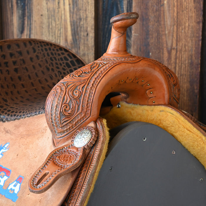 13.5" USED NRS BARREL SADDLE