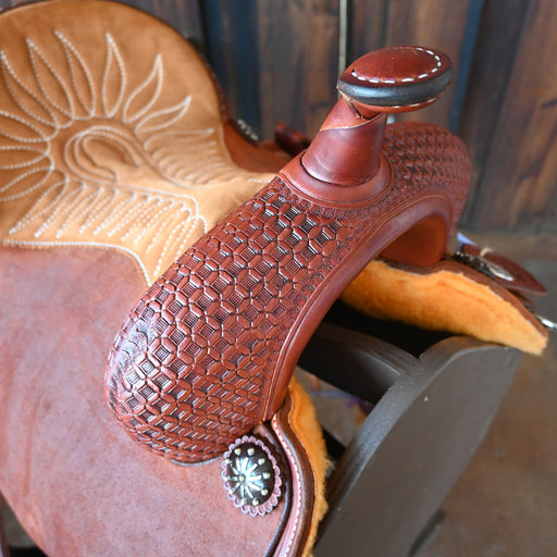 15" MARTIN BTR BARREL SADDLE Saddles - New Martin Saddlery